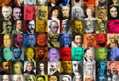 collage of famous people in history